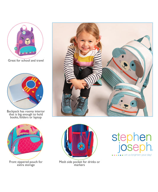 Stephen Joseph Sidekick Koala Backpack-Cushioned Adjustable Straps-for Toddlers