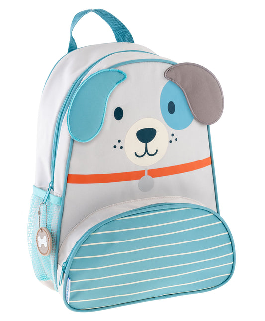 Stephen Joseph Sidekick Dog Backpack-Cushioned Adjustable Straps-for Toddlers