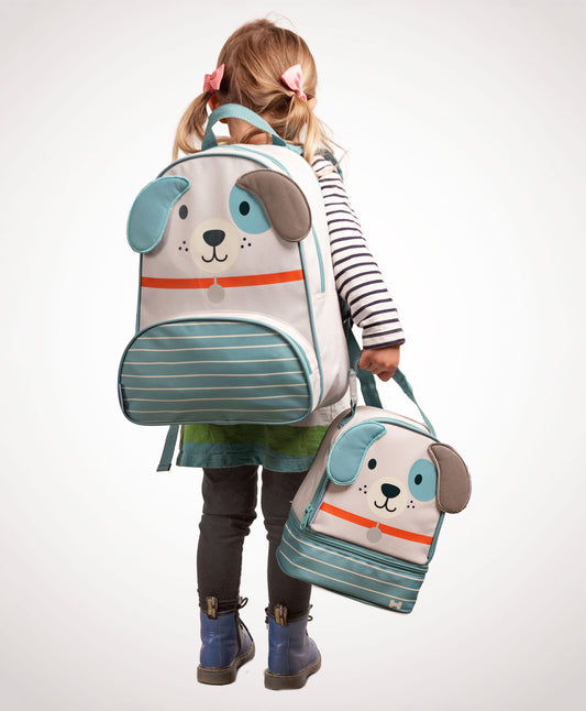 Stephen Joseph Sidekick Dog Backpack-Cushioned Adjustable Straps-for Toddlers