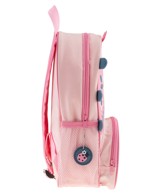 Stephen Joseph Sidekick Ladybug Backpack-Cushioned Adjustable Straps-for Toddlers