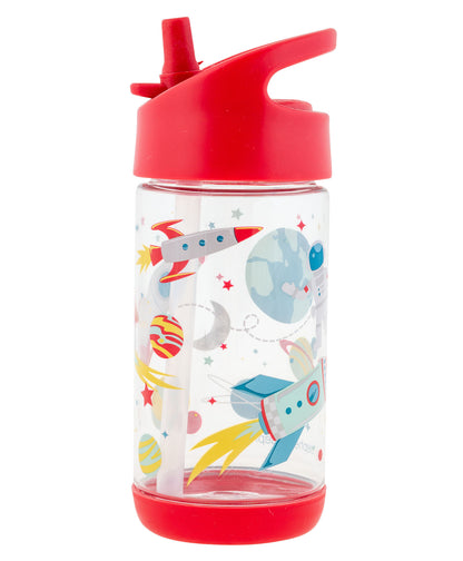 Stephen Joseph-Space-Flip Top Straw Sipper-Easy to Hold-354 ml