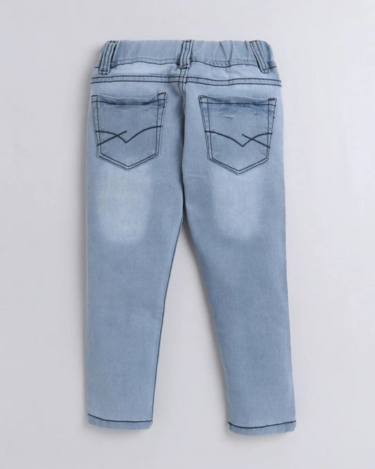 Polka Tots Blue Jeans-Dudes-Denim-For Infants