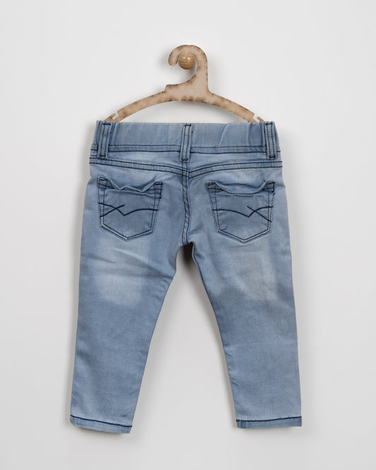 Polka Tots Blue Jeans-Dudes-Denim-For Infants