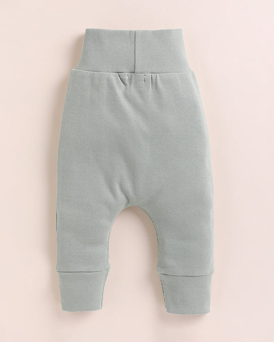 Cot & Candy Baby Grey Coord Set-Dewkist Stripe-Organic Cotton-For Infants