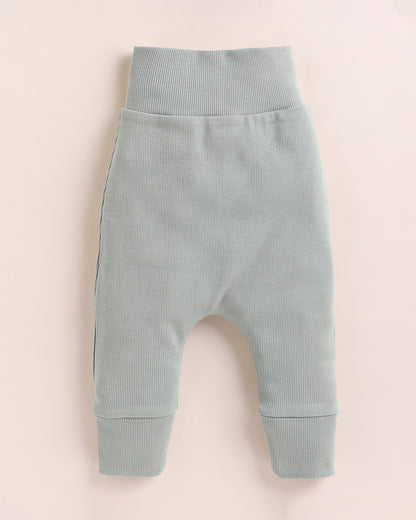 Cot & Candy Baby Grey Coord Set-Dewkist Stripe-Organic Cotton-For Infants