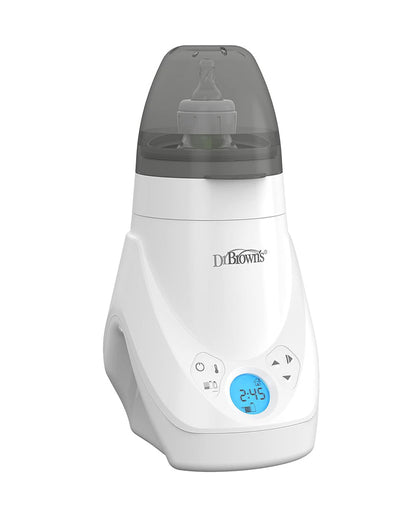 Dr. Brown's Deluxe Bottle Warmer & Sterilizer-With LCD Screen-Last Setting Memory-Auto Shut Off-1 Bottle Capacity