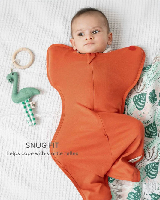 Cocoon Care Sage Green Baby Sleeping Bag/Pod-Bamboo Cotton-With 2 Way Zipper-Newborn Bed