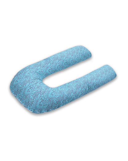 Coozly U shaped Pregnancy Pillow-Full Body-Blue-Tree Of Life-Super Premium-Microfibre-Removable & Washable Cover-For Maternity