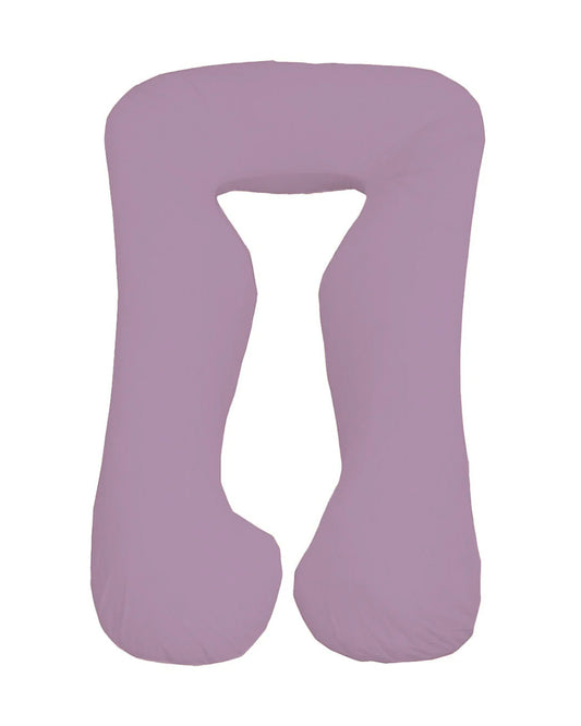 Coozly Feline shaped Pregnancy Pillow-Full Body-Lavender-Microfibre-Removable & Washable Cover-For Maternity