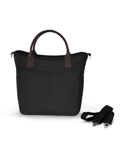 Leclerc Influencer Diaper Bag-With Diaper Changing Mat-Black Brown