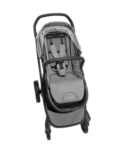 Nuna Demi Grow Baby Stroller-Converts to Double or Twin Stroller-Custom Dual Suspension-Pram for 0M+ (Upto 22 Kg)-Frost