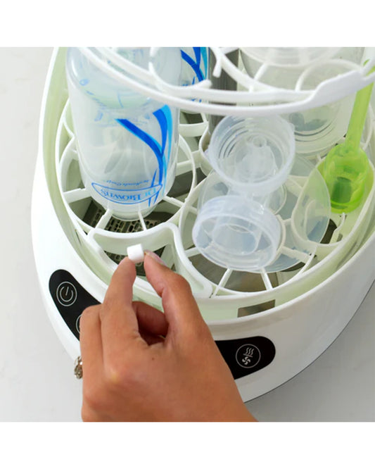 Baby Brezza Detergent Tablets For Bottle Washer Pro-Pack of 120 Tablets-Baby Safe & Hypoallergenic