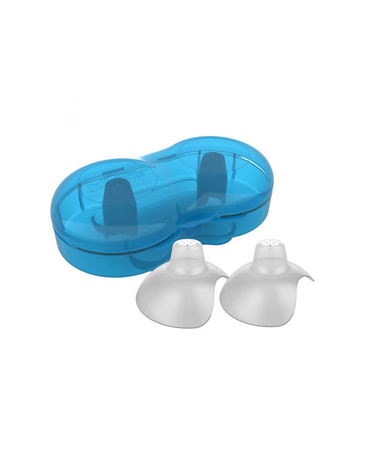 Dr. Brown's Nipple Shields With Sterilizing Case-Size 1-For Breastfeeding Moms