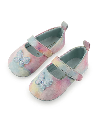 Baby Doe Blue Tie Dye Velcro Bellies For Infants