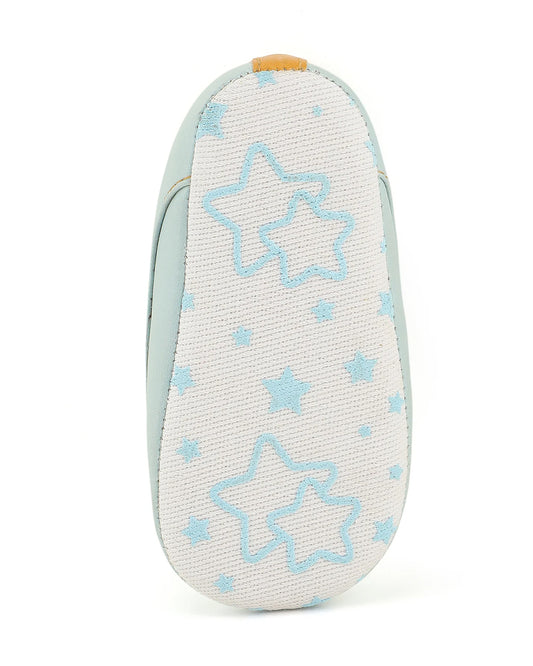 Baby Doe Light Blue Fly High Velcro Sneakers For Infants