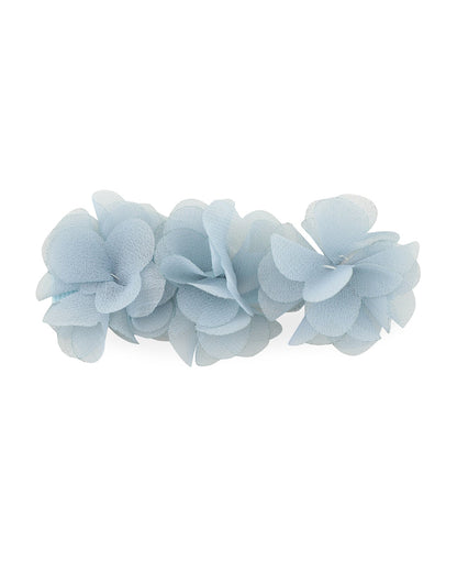 Baby Doe Ocean Blue Hair Clip-Solid-Cotton Blend-For Infants