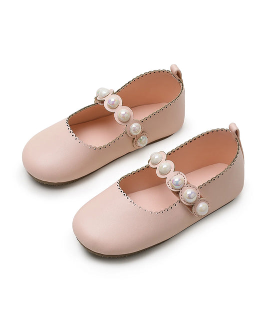 Baby Doe Pink Pearly Velcro Bellies For Infants