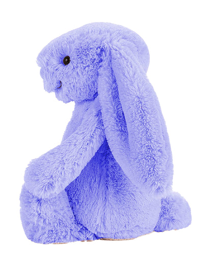 Mirada Huggable Purple Bunny Stuffed Soft Toy-Plush Cuddly Toy For Newborn