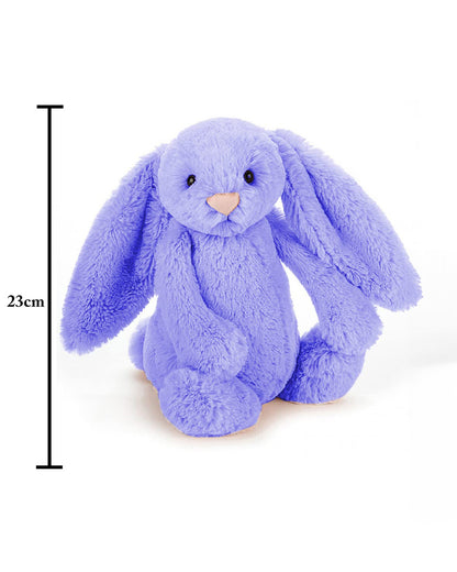 Mirada Huggable Purple Bunny Stuffed Soft Toy-Plush Cuddly Toy For Newborn