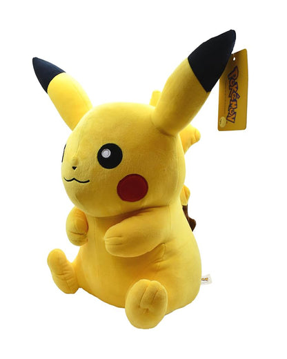 Mirada Sitting Pikachu Stuffed Soft Toy-Plush Cuddly Toy For Newborn
