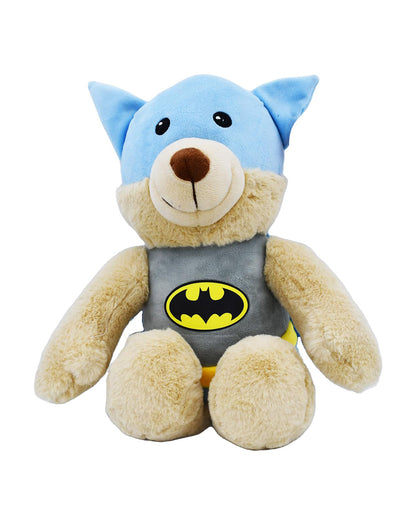 Mirada Biege Batman Bear Stuffed Soft Toy-Plush Cuddly Toy For Newborn