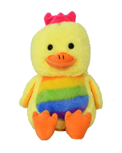 Mirada Yellow Coin Bank Duck Stuffed Soft Toy-Plush Cuddly Toy For Newborn