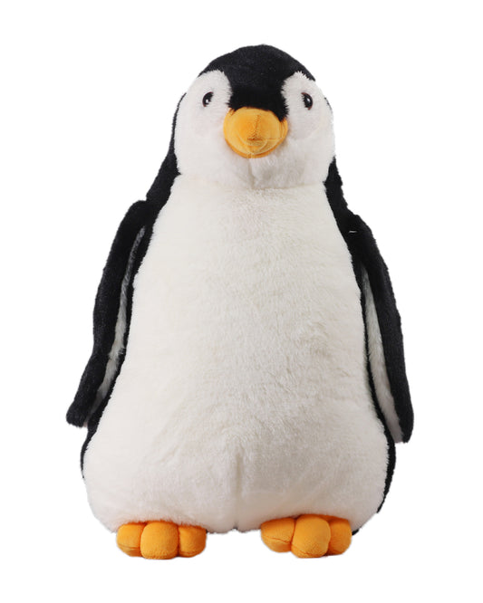 Mirada Black Penguin Stuffed Soft Toy-Plush Cuddly Toy For Newborn