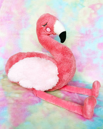 Mirada Flamingo With Wings Stuffed Soft Toy-Plush Cuddly Toy For Newborn
