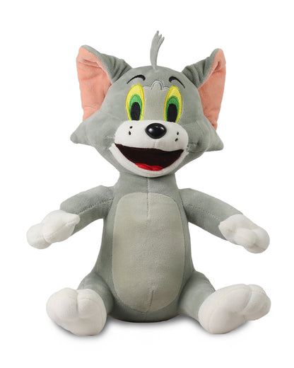 Mirada Grey Sitting Tom Stuffed Soft Toy-Plush Cuddly Toy For Newborn