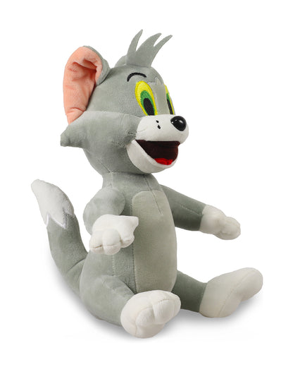 Mirada Grey Sitting Tom Stuffed Soft Toy-Plush Cuddly Toy For Newborn