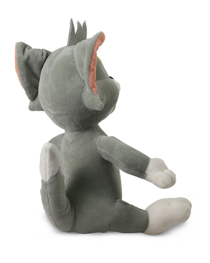 Mirada Grey Sitting Tom Stuffed Soft Toy-Plush Cuddly Toy For Newborn