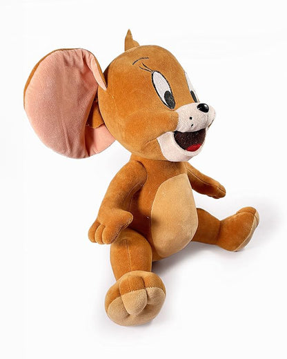 Mirada Brown Sitting Jerry Stuffed Soft Toy-Plush Cuddly Toy For Newborn