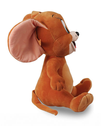 Mirada Brown Sitting Jerry Stuffed Soft Toy-Plush Cuddly Toy For Newborn