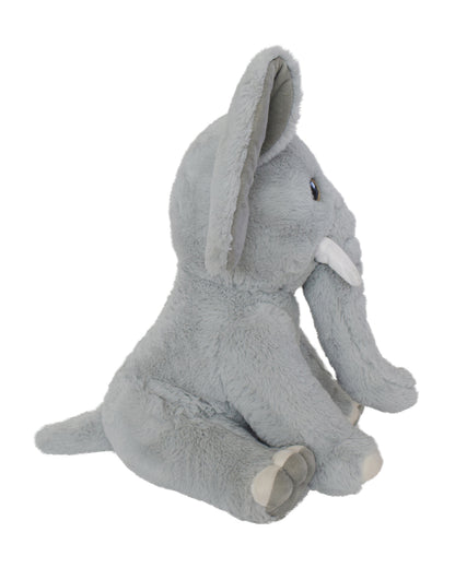 Mirada Grey Elephant With Glitter Eye Stuffed Soft Toy-Plush Cuddly Toy For Newborn