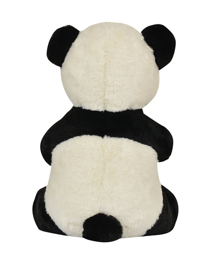 Mirada Black & White Sitting Panda Stuffed Soft Toy-Plush Cuddly Toy For Newborn