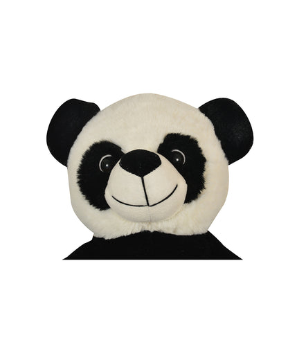 Mirada Black & White Sitting Panda Stuffed Soft Toy-Plush Cuddly Toy For Newborn