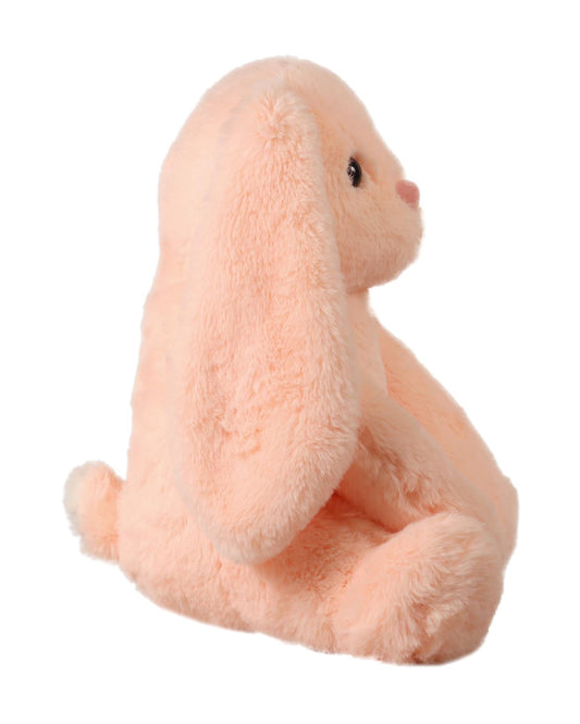 Mirada Peach Bunny Stuffed Soft Toy-Plush Cuddly Toy For Newborn