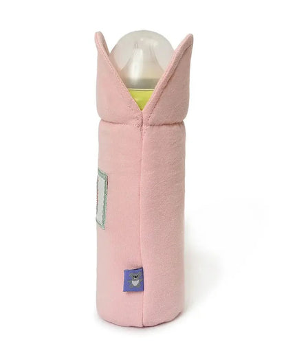 Mi Arcus Feeding Bottle Cover-Soft Cotton-Pink-Pack of 2