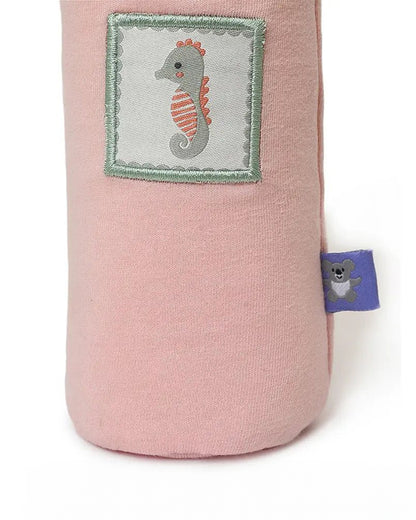 Mi Arcus Feeding Bottle Cover-Soft Cotton-Pink-Pack of 2