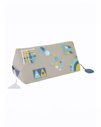 Role Play Geometric Shapes Baby Tummy Time Adventure Toy-Strengthens Baby's Neck, Back & Arm-Sensory Stimulation-Explore and Learn with Geometric Shapes-Indoor Toys-0M+