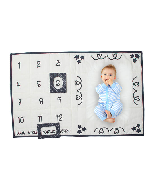 Role Play Baby Milestone Playmat-Improves Physical Fitness-0M+