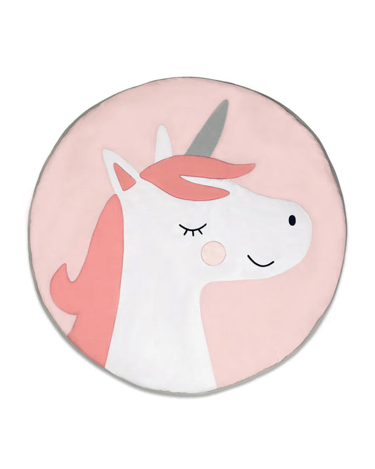 Masilo Unicorn Quilted Playmat-Lightweight & Portable-With Drawstring Carry Bag-0M+