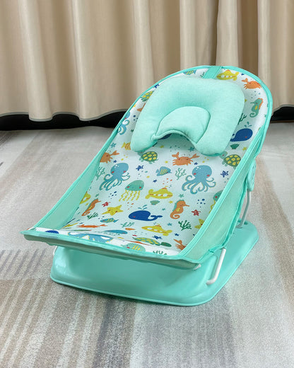 Ladida Baby Bather-With 3 Position Recline & Padded Head Rest-0 to 3M-Green OceanLand