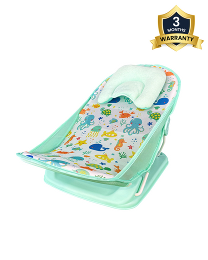 Ladida Baby Bather-With 3 Position Recline & Padded Head Rest-0 to 3M-Green OceanLand