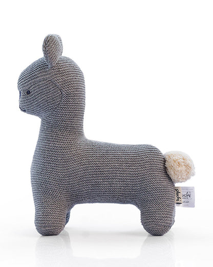 Pluchi Sweet Lama Grey Gift Bundle-Pack of 2-Gift For Baby Shower & Baby Birthday