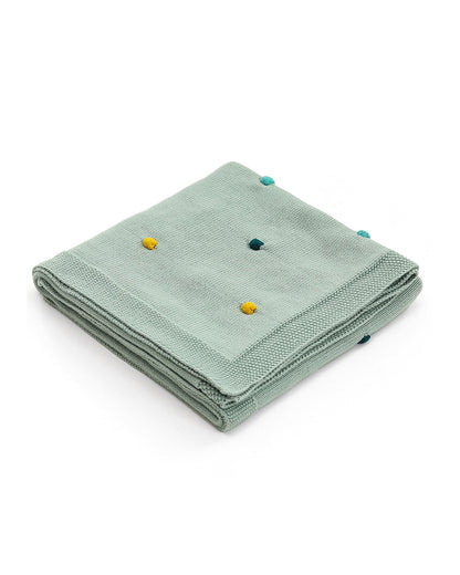 Pluchi Cute as a Button Gift Bundle-With Blanket & Toy Elephant-Pack of 2-Gift For Baby Shower & Baby Birthday-Duck Egg