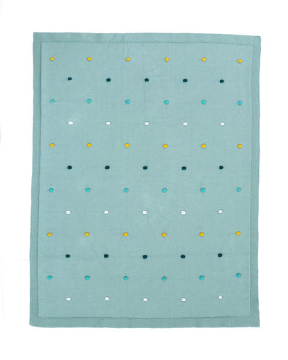 Pluchi Cute as a Button Gift Bundle-With Blanket & Toy Elephant-Pack of 2-Gift For Baby Shower & Baby Birthday-Duck Egg