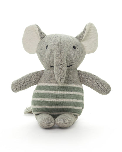 Pluchi Cute as a Button Gift Bundle-With Blanket & Toy Elephant-Pack of 2-Gift For Baby Shower & Baby Birthday-Duck Egg