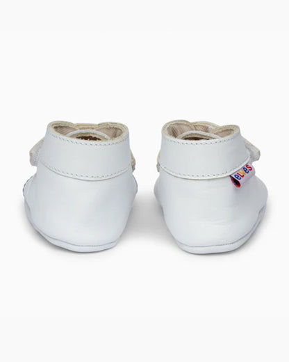 Elves White Rainbow Anti-Skid Slip On Shoes For Infants