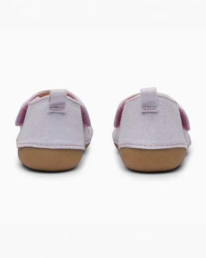 Elves Lavender Unicorn Velcro Sandals For Infants